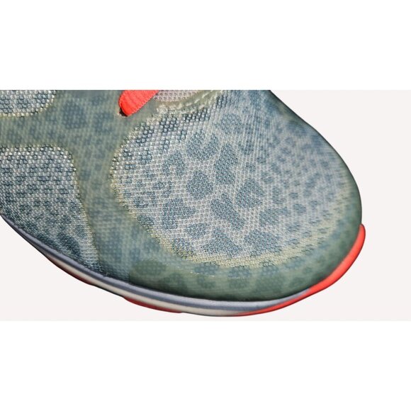 Nike Dual Fusion Womens Training Shoes Sz 9 Gray Coral Orange Athletic Sneakers - Picture 7 of 14